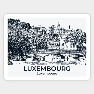 Luxembourg Magnet